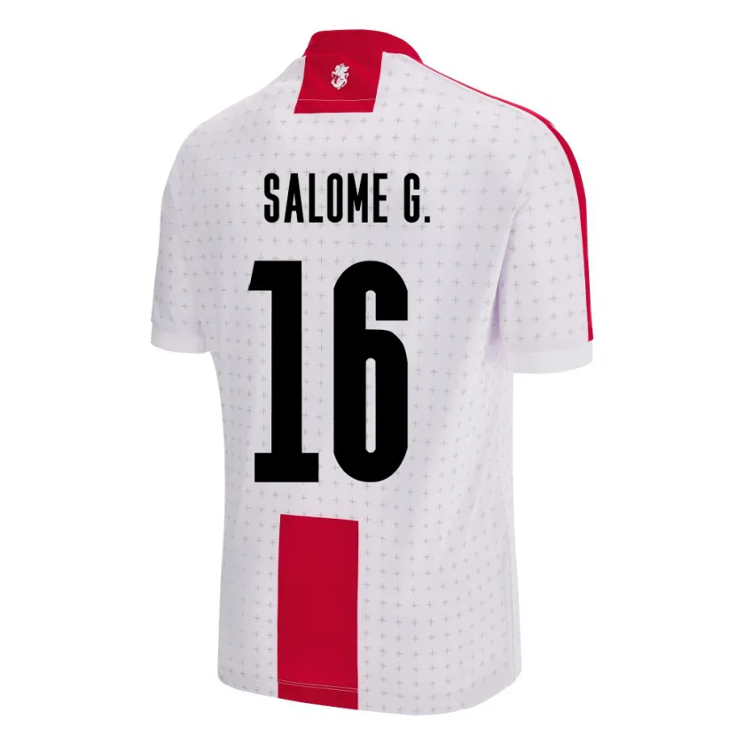 Danxen Pánské Georgia Salome Gasviani #16 Bílý Domů Hráčské Dresy 24-26 Dres