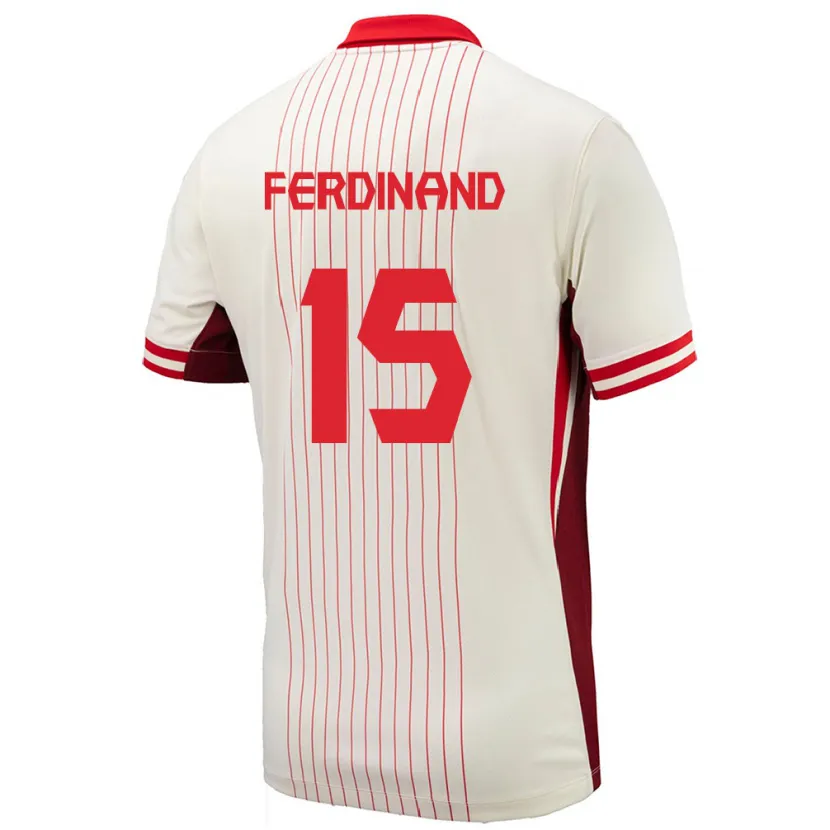 Danxen Pánské Kanada Keesean Ferdinand #15 Bílý Daleko Hráčské Dresy 24-26 Dres