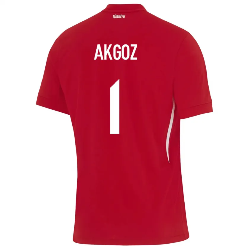 Danxen Pánské Turecko Selda Akgöz #1 Červené Daleko Hráčské Dresy 24-26 Dres