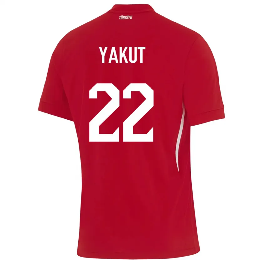 Danxen Pánské Turecko Narin Yakut #22 Červené Daleko Hráčské Dresy 24-26 Dres