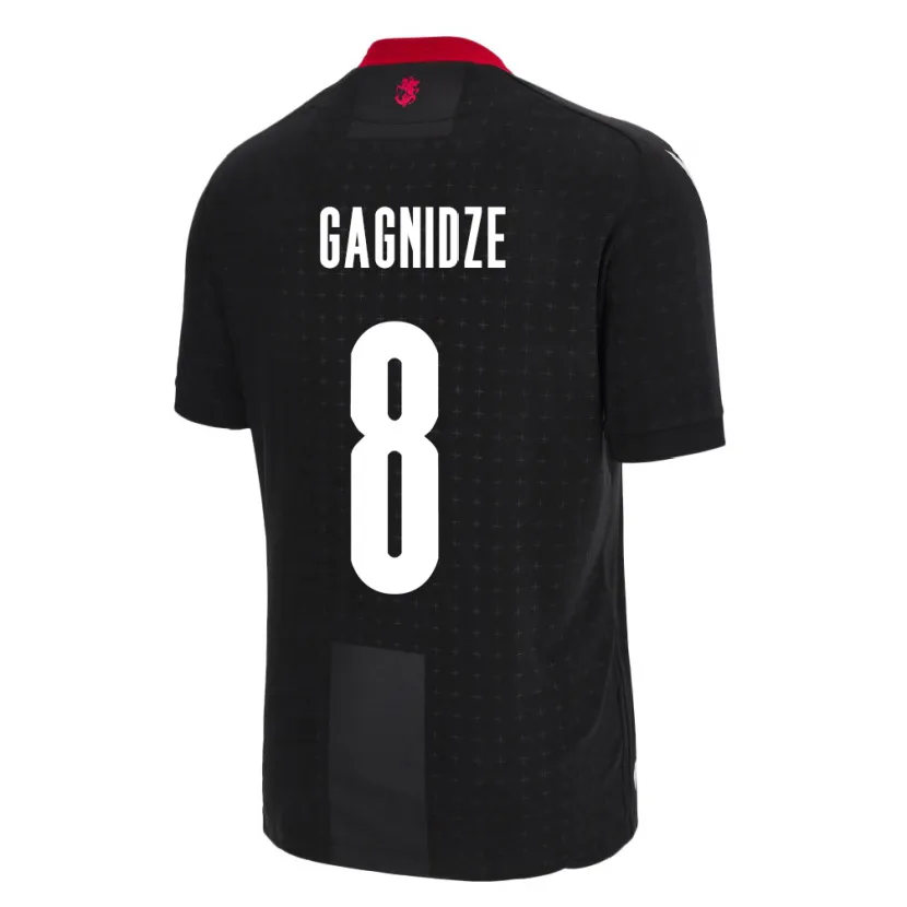 Danxen Pánské Georgia Luka Gagnidze #8 Černá Daleko Hráčské Dresy 24-26 Dres