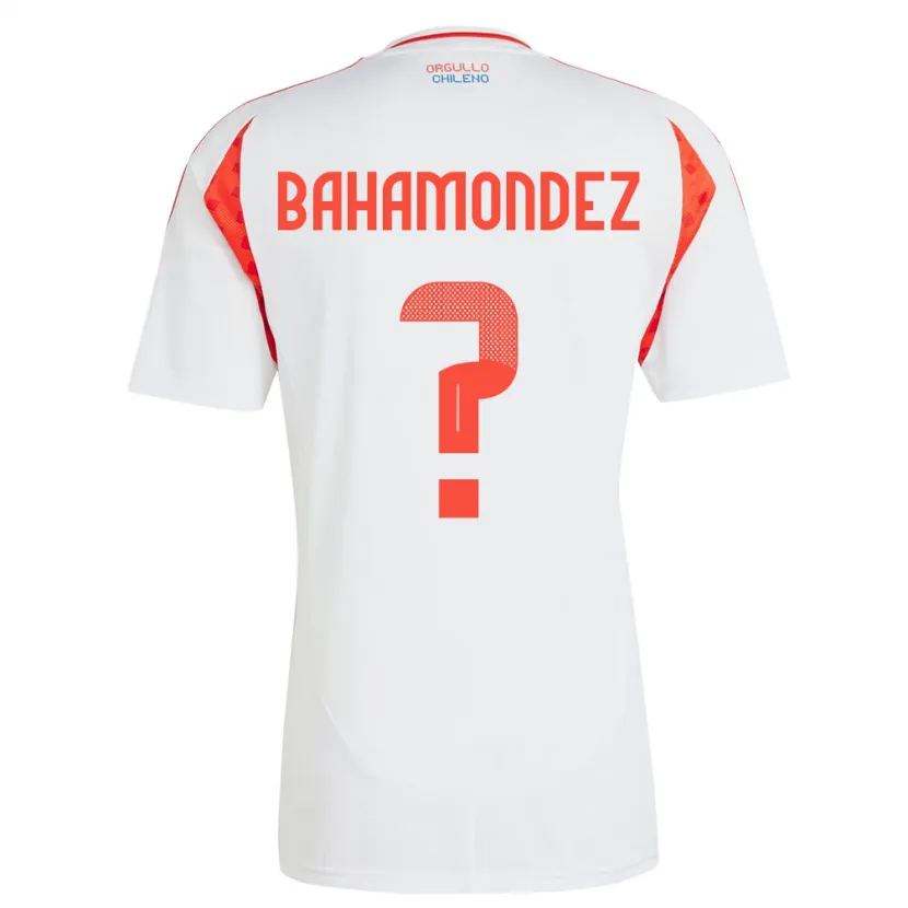 Danxen Pánské Chile Taizo Bahamondez #0 Bílý Daleko Hráčské Dresy 24-26 Dres