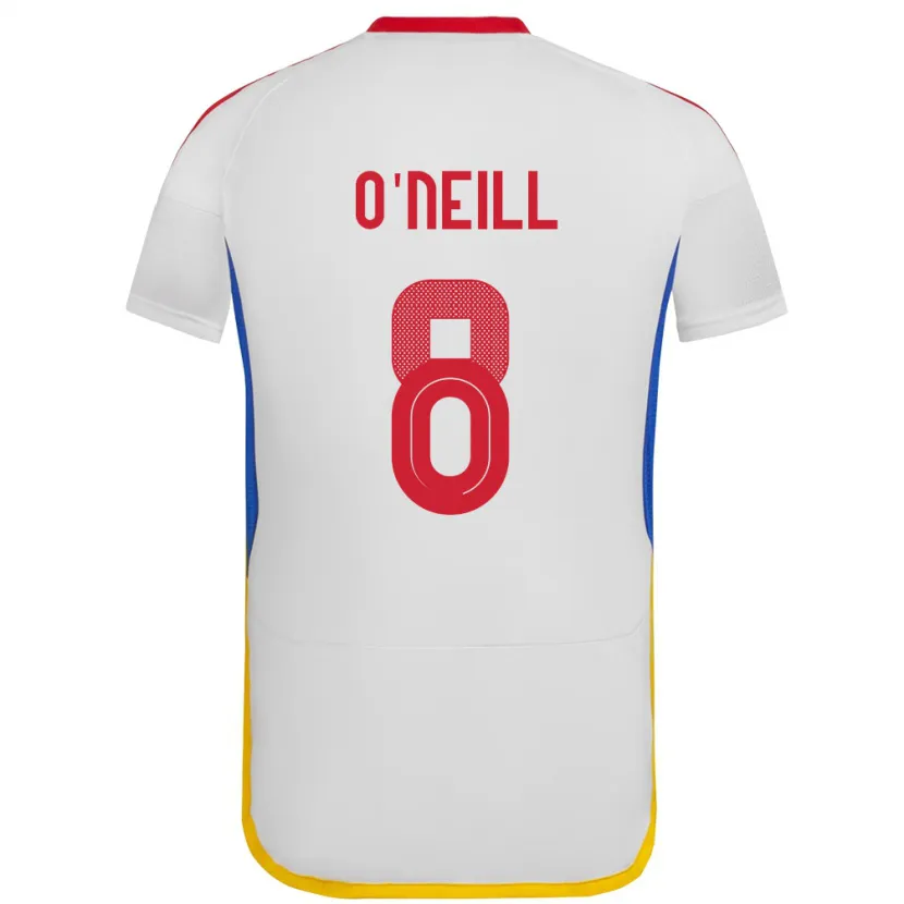 Danxen Pánské Venezuela Sonia O'neill #8 Bílý Daleko Hráčské Dresy 24-26 Dres
