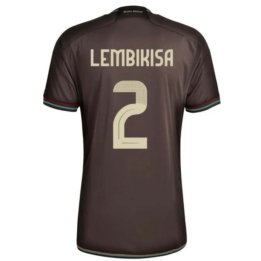 Danxen Pánské Jamajka Dexter Lembikisa #2 Noční Hnědá Daleko Hráčské Dresy 24-26 Dres