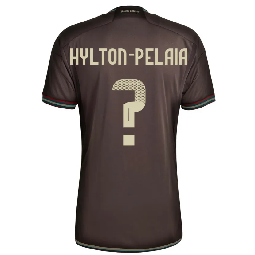 Danxen Pánské Jamajka Jayda Hylton-Pelaia #0 Noční Hnědá Daleko Hráčské Dresy 24-26 Dres