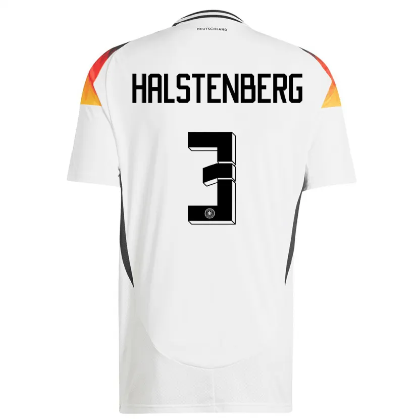 Danxen Dámské Německo Marcel Halstenberg #3 Bílý Domů Hráčské Dresy 24-26 Dres