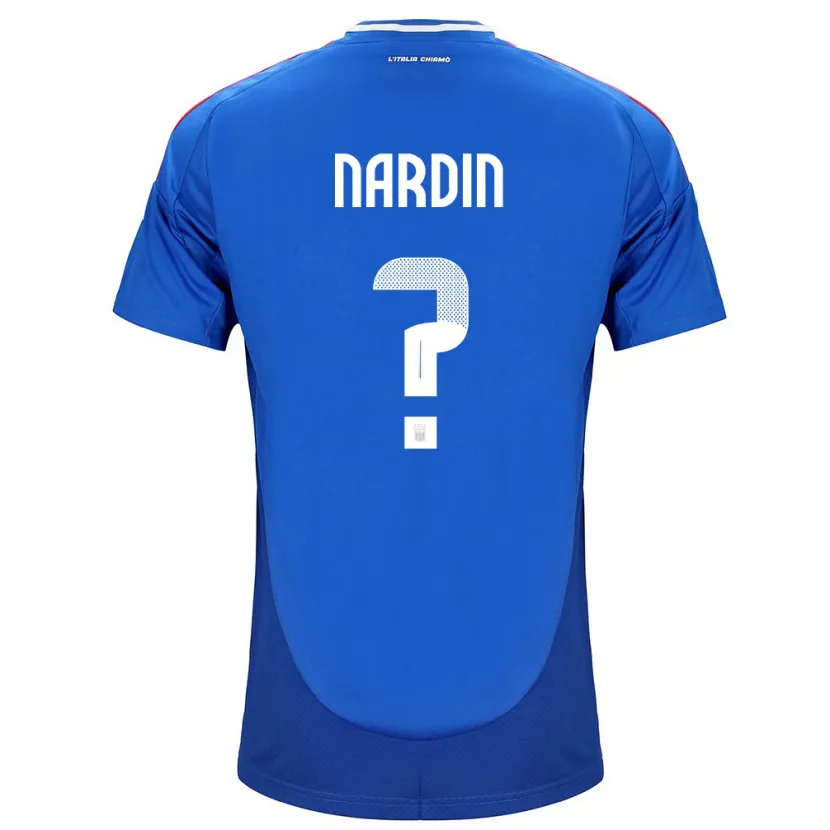 Danxen Dámské Itálie Federico Nardin #0 Modrý Domů Hráčské Dresy 24-26 Dres