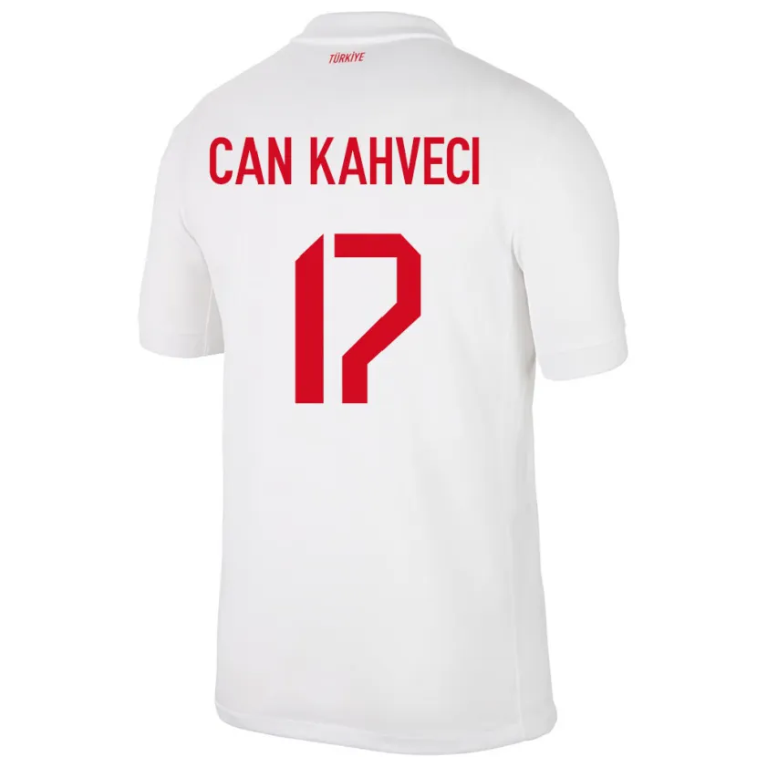 Danxen Dámské Turecko İrfan Can Kahveci #17 Bílý Domů Hráčské Dresy 24-26 Dres