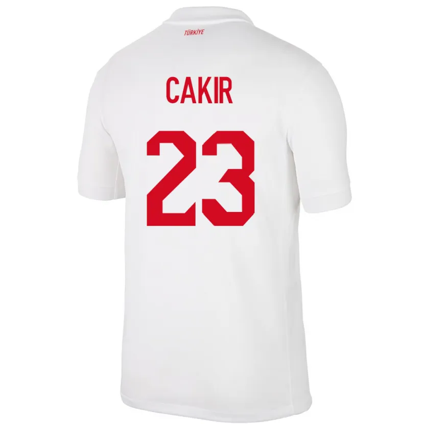 Danxen Dámské Turecko Uğurcan Çakır #23 Bílý Domů Hráčské Dresy 24-26 Dres