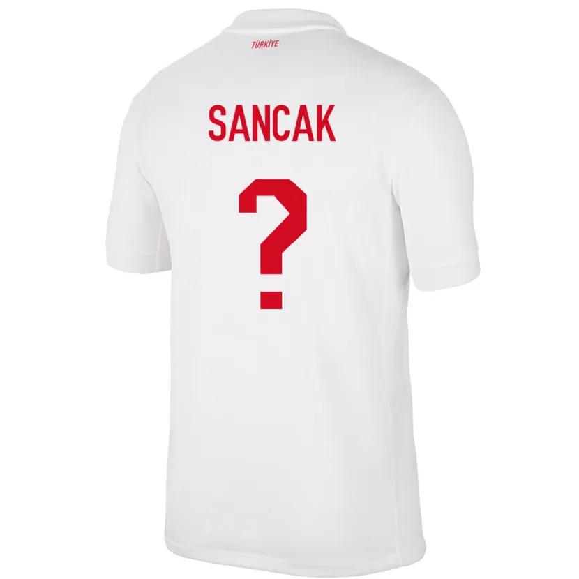 Danxen Dámské Turecko Tolga Sancak #0 Bílý Domů Hráčské Dresy 24-26 Dres