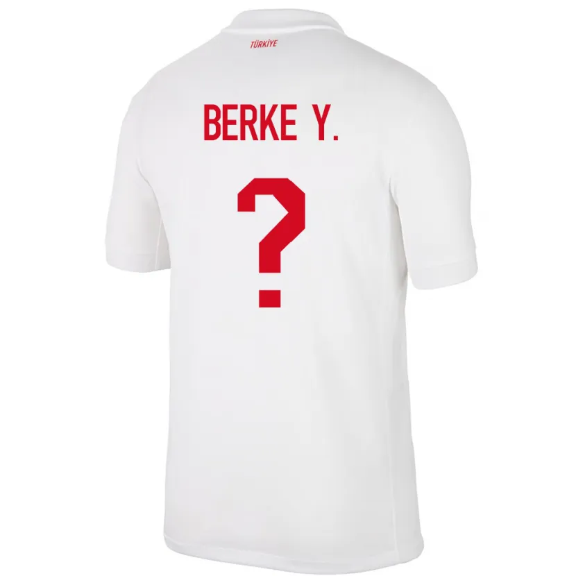Danxen Dámské Turecko Berke Yıldırım #0 Bílý Domů Hráčské Dresy 24-26 Dres