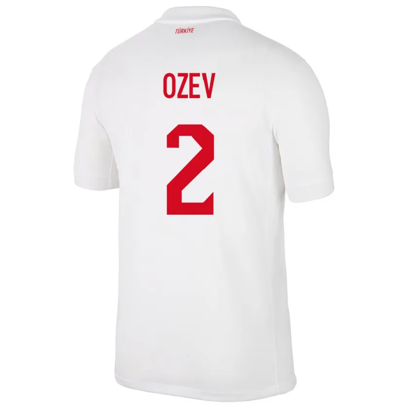 Danxen Dámské Turecko Ümran Özev #2 Bílý Domů Hráčské Dresy 24-26 Dres