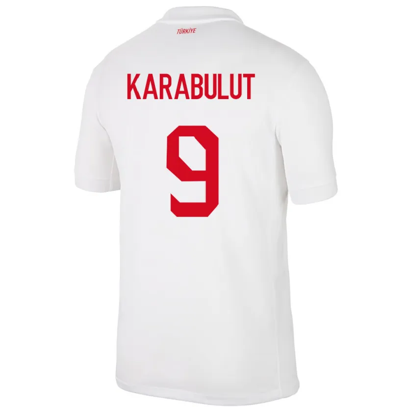 Danxen Dámské Turecko Arzu Karabulut #9 Bílý Domů Hráčské Dresy 24-26 Dres