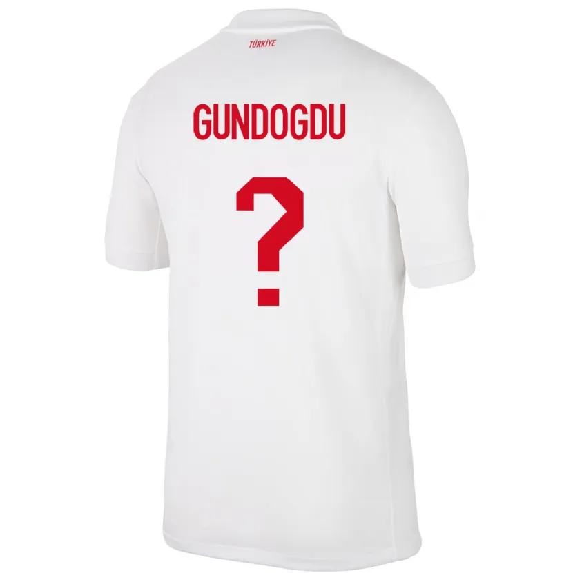 Danxen Dámské Turecko Kevser Gündoğdu #0 Bílý Domů Hráčské Dresy 24-26 Dres