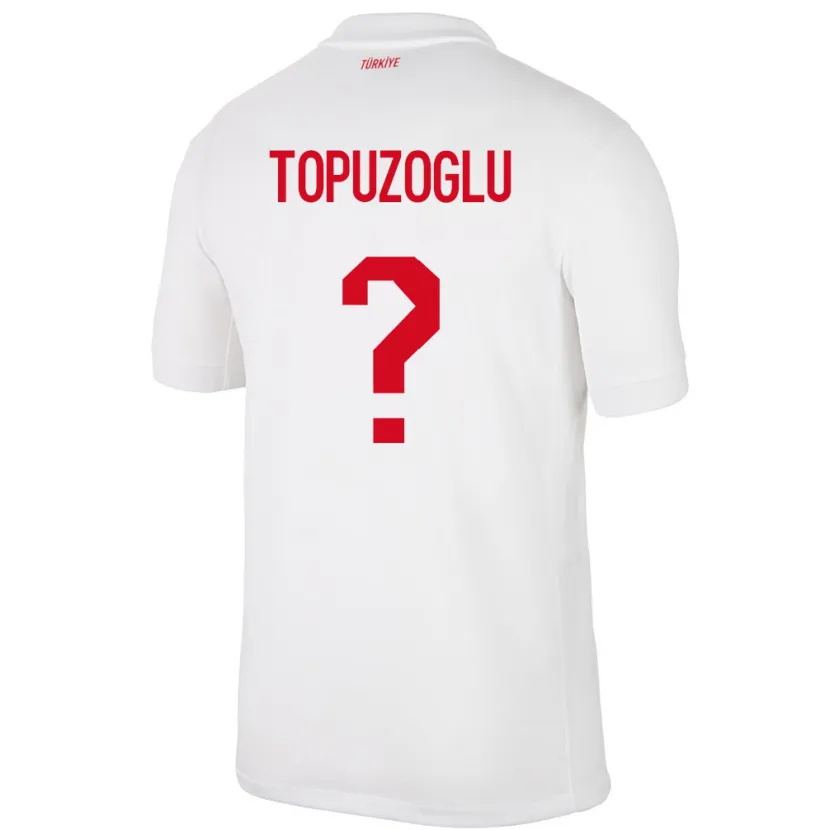 Danxen Dámské Turecko Berna Topuzoğlu #0 Bílý Domů Hráčské Dresy 24-26 Dres