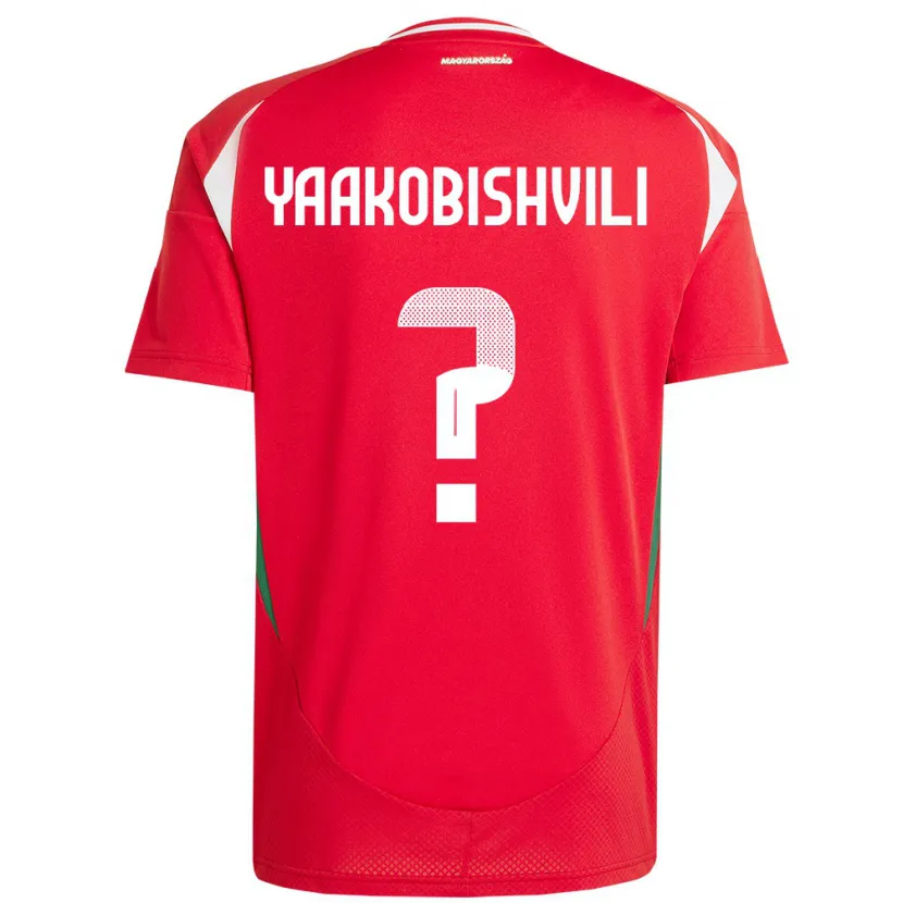 Danxen Dámské Maďarsko Antal Yaakobishvili #0 Červené Domů Hráčské Dresy 24-26 Dres