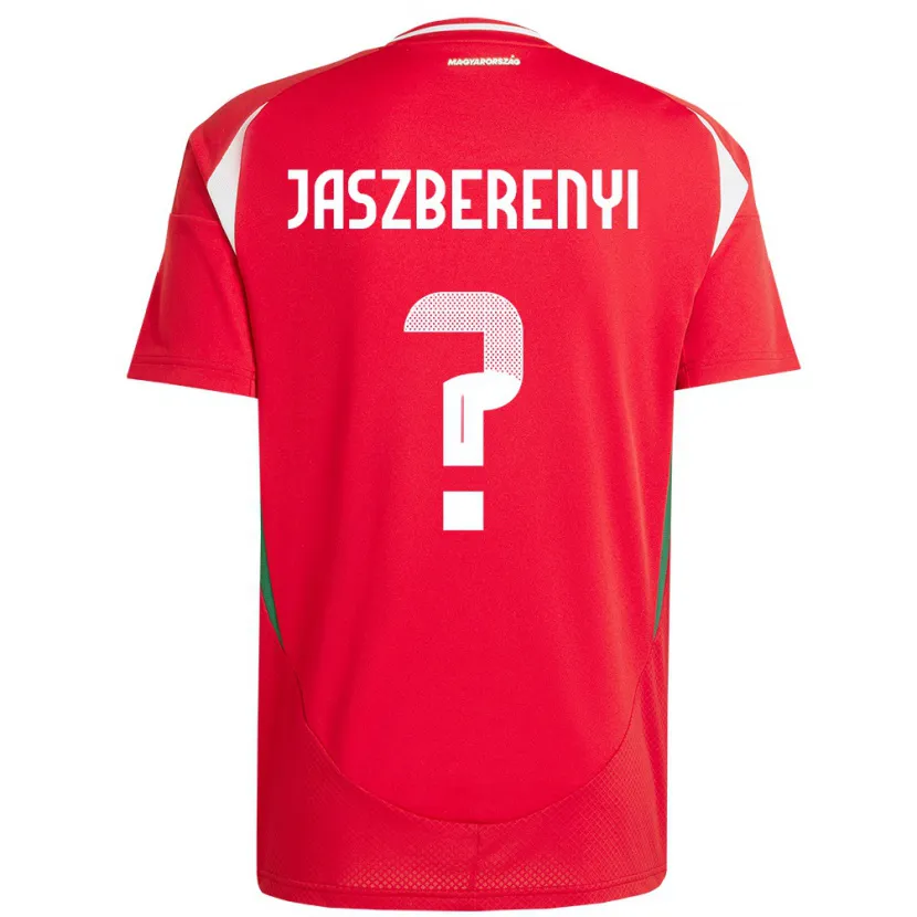 Danxen Dámské Maďarsko Péter Jászberényi #0 Červené Domů Hráčské Dresy 24-26 Dres