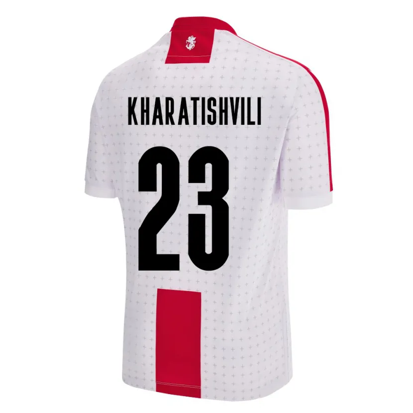 Danxen Dámské Georgia Luka Kharatishvili #23 Bílý Domů Hráčské Dresy 24-26 Dres