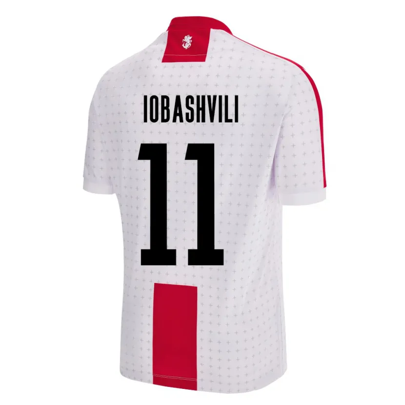 Danxen Dámské Georgia Jaduli Iobashvili #11 Bílý Domů Hráčské Dresy 24-26 Dres