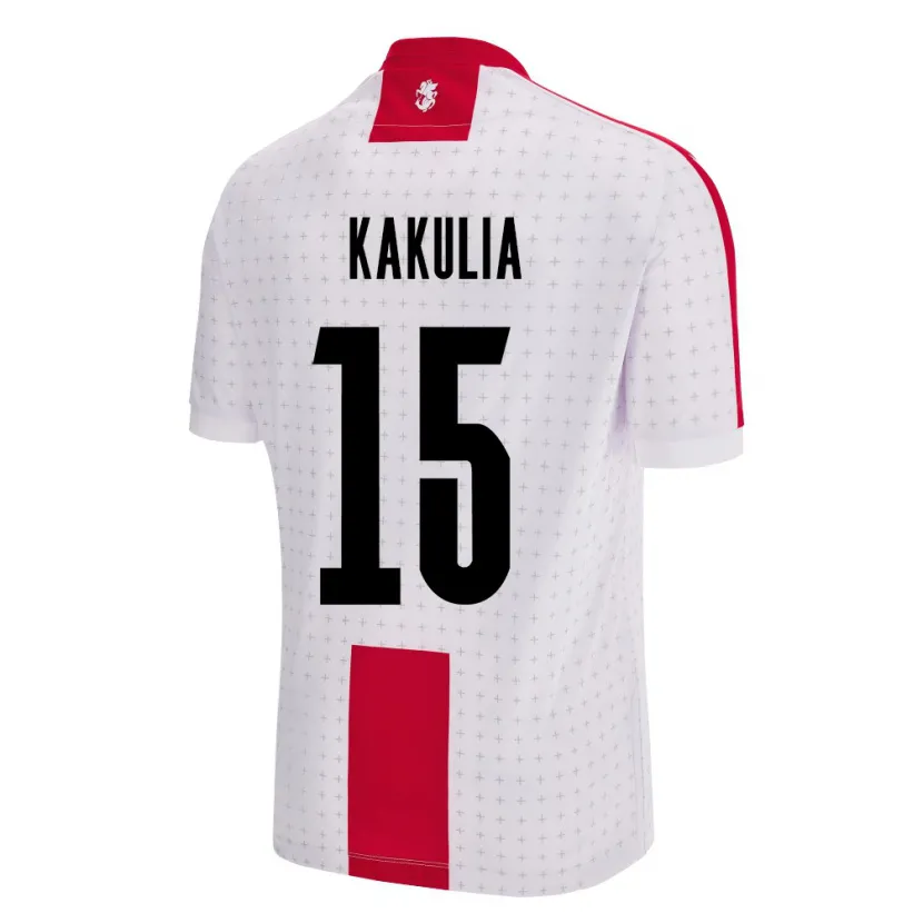 Danxen Dámské Georgia Giorgi Kakulia #15 Bílý Domů Hráčské Dresy 24-26 Dres