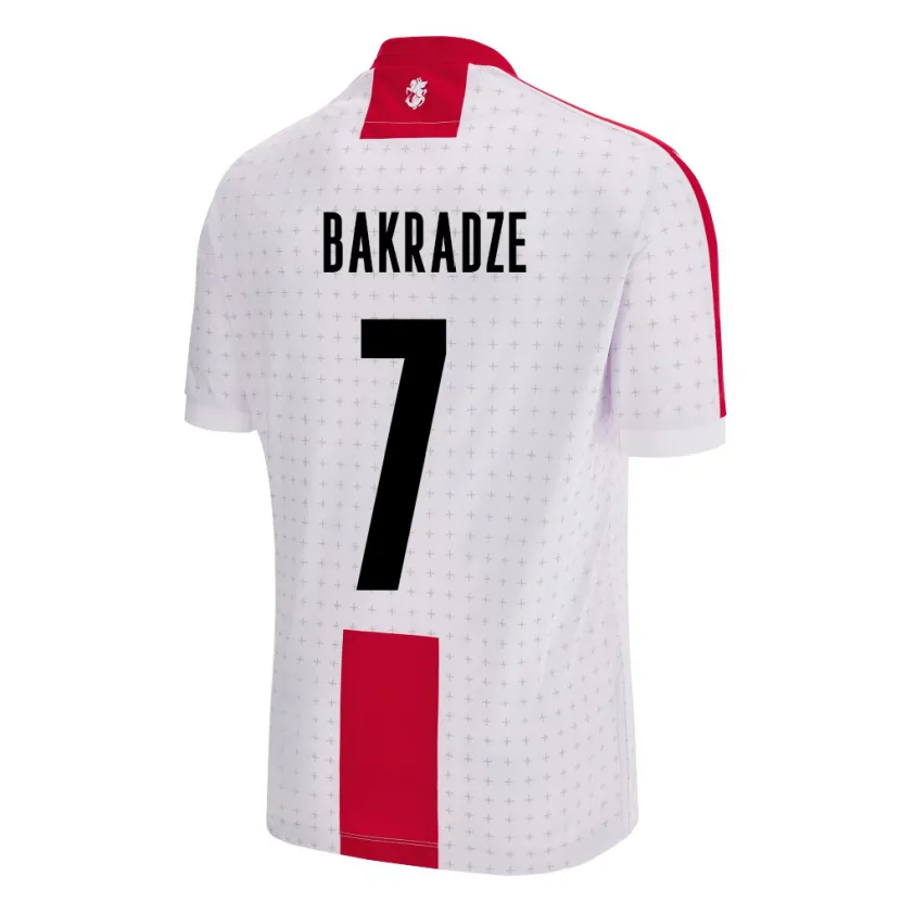 Danxen Dámské Georgia Teona Bakradze #7 Bílý Domů Hráčské Dresy 24-26 Dres