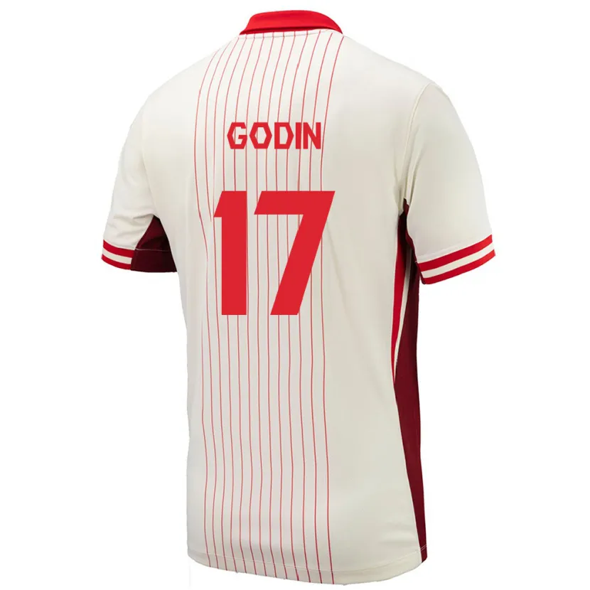 Danxen Dámské Kanada Étienne Godin #17 Bílý Daleko Hráčské Dresy 24-26 Dres