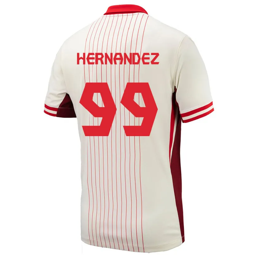 Danxen Dámské Kanada Jeneva Hernandez Gray #99 Bílý Daleko Hráčské Dresy 24-26 Dres