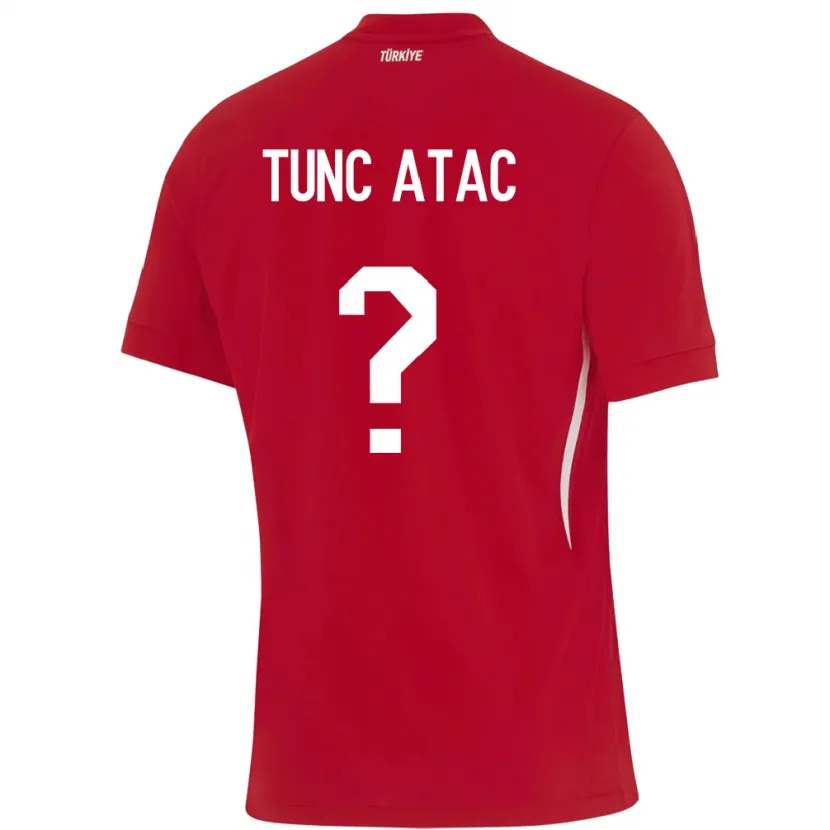 Danxen Dámské Turecko Arin Tunç Ataç #0 Červené Daleko Hráčské Dresy 24-26 Dres