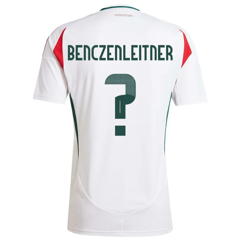 Danxen Dámské Maďarsko Barna Benczenleitner #0 Bílý Daleko Hráčské Dresy 24-26 Dres