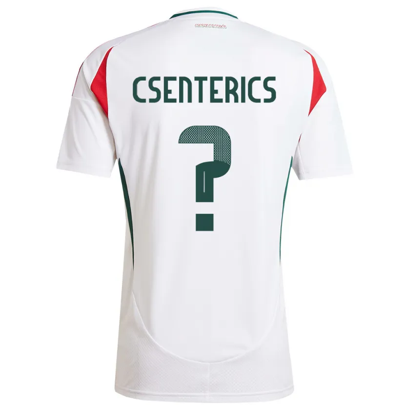 Danxen Dámské Maďarsko Adrián Csenterics #0 Bílý Daleko Hráčské Dresy 24-26 Dres