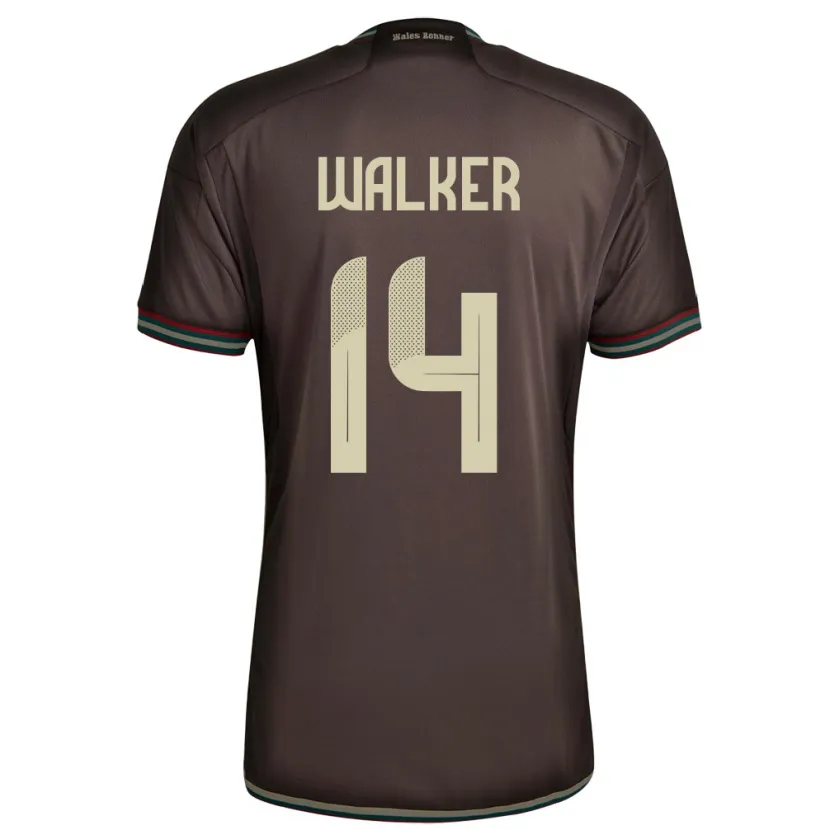 Danxen Dámské Jamajka Ricshya Walker #14 Noční Hnědá Daleko Hráčské Dresy 24-26 Dres