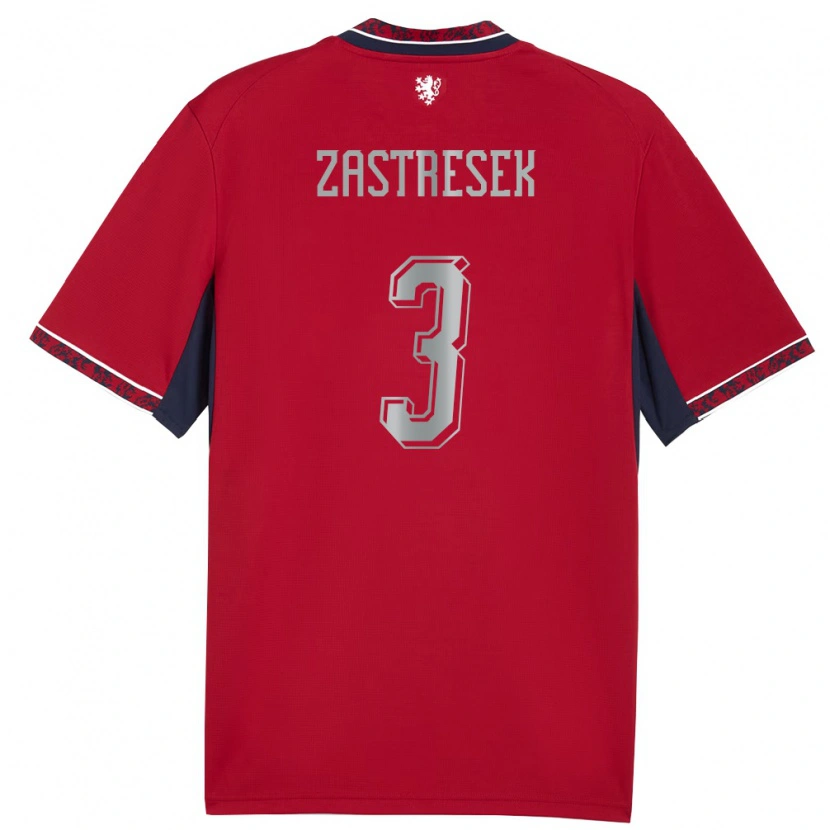 Danxen Dětské Česko Matous Zastresek #3 Červená Bílá Námořnická Domů Hráčské Dresy 26-28 Dres