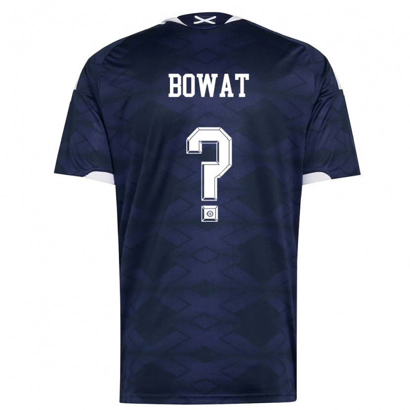 Danxen Dětské Skotsko Ibane Bowat #0 Námořnická Bílá Domů Hráčské Dresy 26-28 Dres