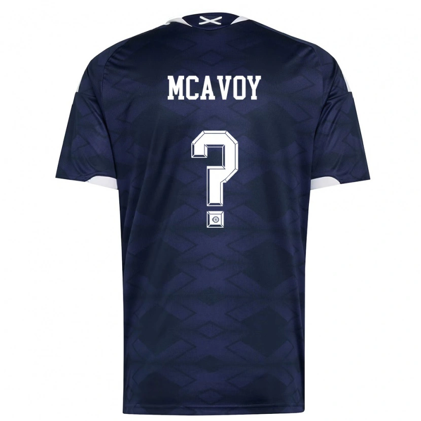 Danxen Dětské Skotsko Connor Mcavoy #0 Námořnická Bílá Domů Hráčské Dresy 26-28 Dres