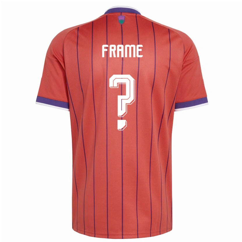 Danxen Dětské Skotsko Mitchel Frame #0 Oranžová Fialová Daleko Hráčské Dresy 26-28 Dres