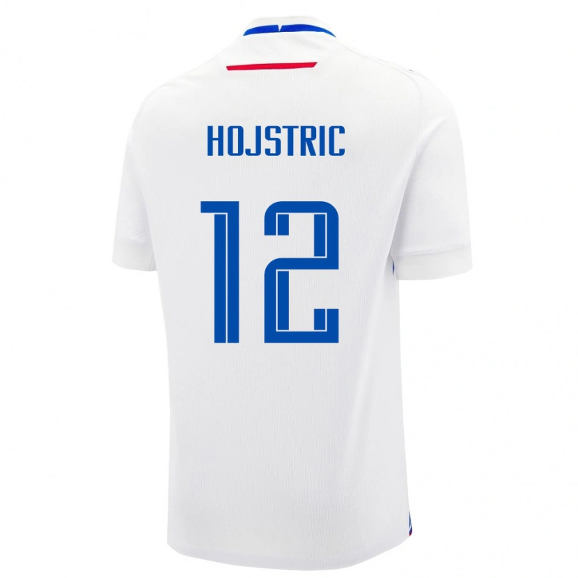 Danxen Dětské Slovensko Tomas Hojstric #12 Bílá Modrá Daleko Hráčské Dresy 26-28 Dres