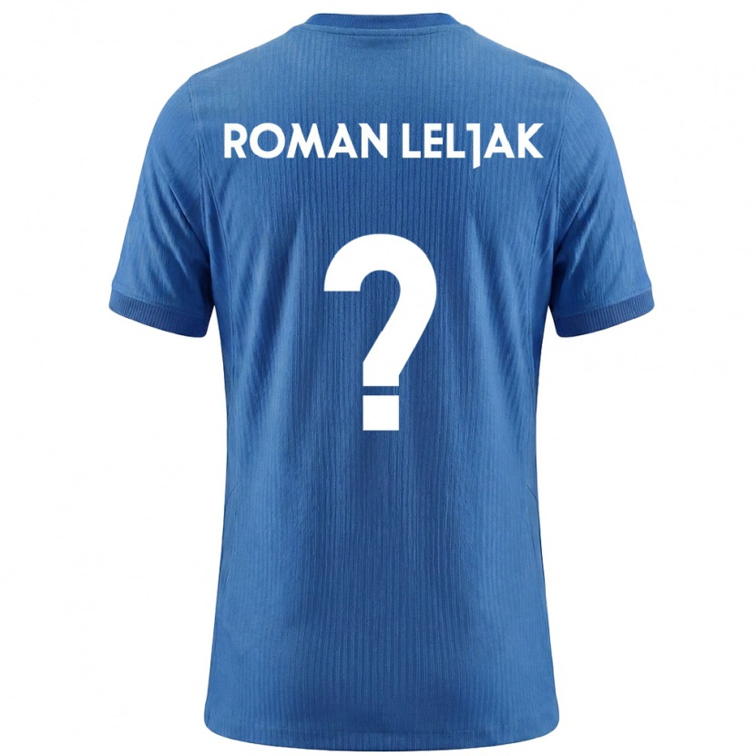 Danxen Dětské Slovinsko Nejc Roman Leljak #0 Modrá Bílá Daleko Hráčské Dresy 26-28 Dres
