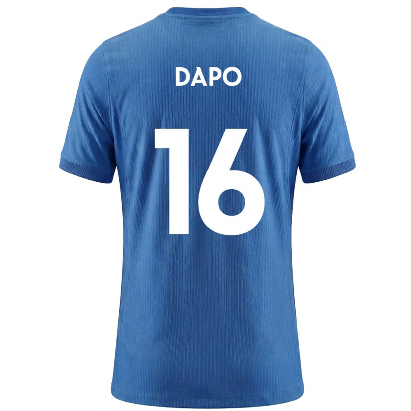 Danxen Dětské Slovinsko Jan Dapo #16 Modrá Bílá Daleko Hráčské Dresy 26-28 Dres