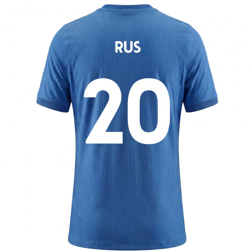 Danxen Dětské Slovinsko Luka Rus #20 Modrá Bílá Daleko Hráčské Dresy 26-28 Dres