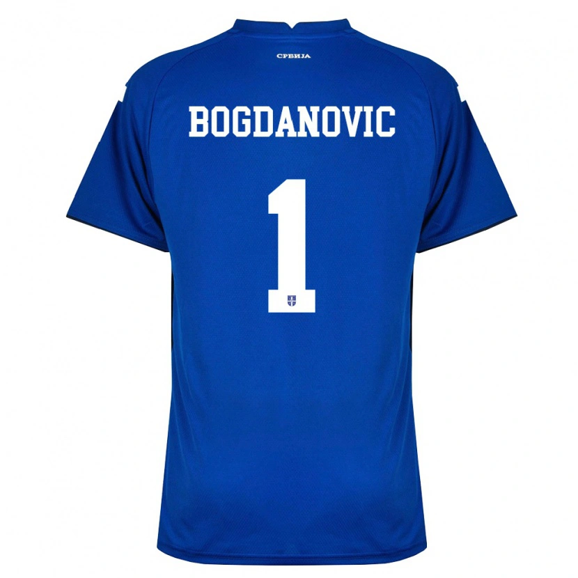 Danxen Pánské Srbsko Bogdan Bogdanovic #1 Námořnická Červená Domů Hráčské Dresy 26-28 Dres