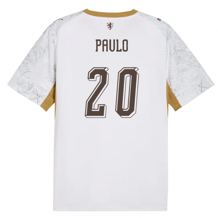 Danxen Pánské Česko Simon Pavlo #20 Smetanová Zlatá Šedá Daleko Hráčské Dresy 26-28 Dres
