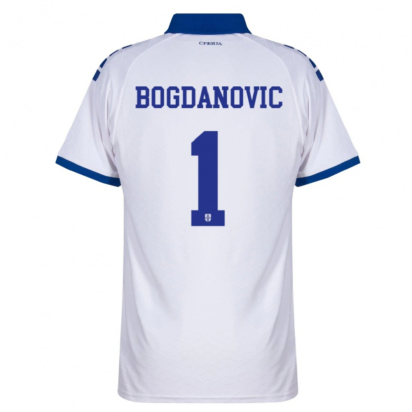 Danxen Pánské Srbsko Bogdan Bogdanovic #1 Námořnická Bílá Červená Daleko Hráčské Dresy 26-28 Dres