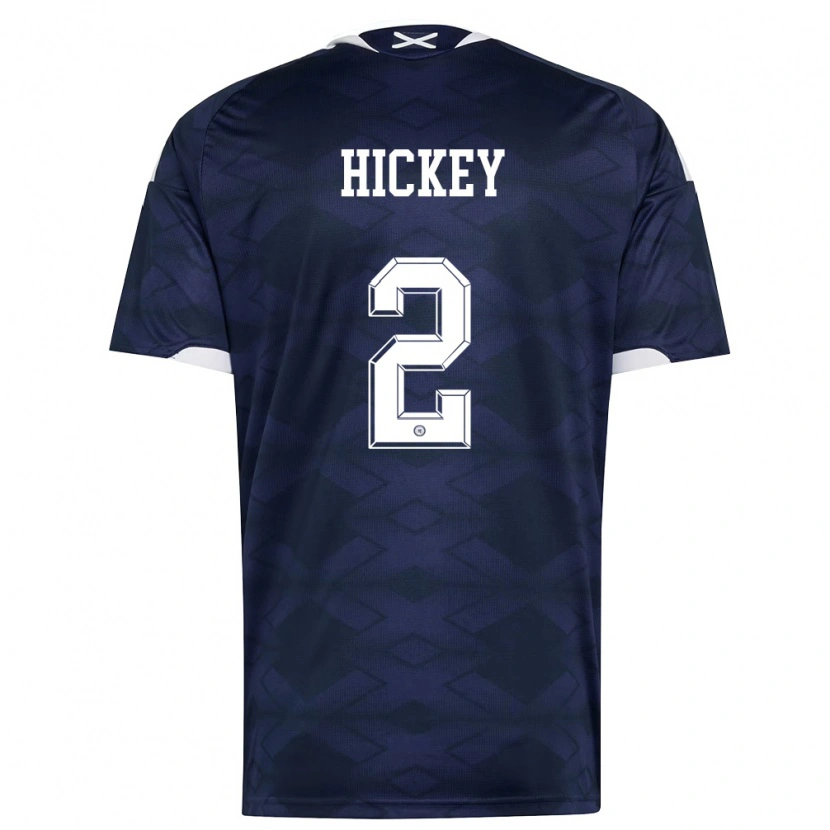 Danxen Dámské Skotsko Aaron Hickey #2 Námořnická Bílá Domů Hráčské Dresy 26-28 Dres