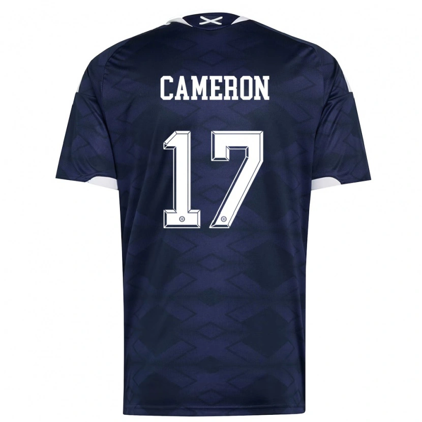 Danxen Dámské Skotsko Max Cameron #17 Námořnická Bílá Domů Hráčské Dresy 26-28 Dres