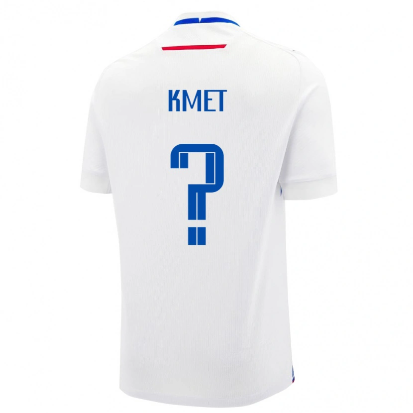 Danxen Dámské Slovensko Dominik Kmet #0 Bílá Modrá Daleko Hráčské Dresy 26-28 Dres