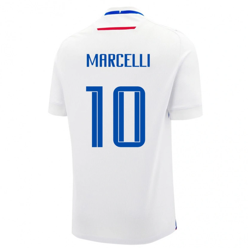 Danxen Dámské Slovensko Nino Marcelli #10 Bílá Modrá Daleko Hráčské Dresy 26-28 Dres