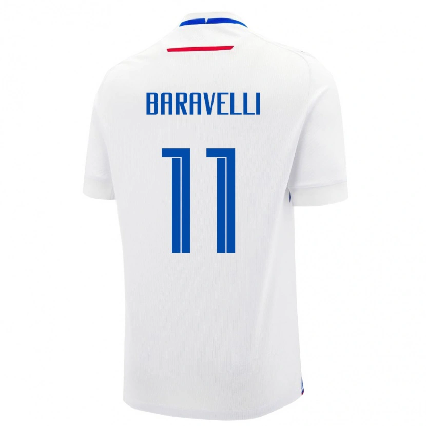 Danxen Dámské Slovensko Rocco Baravelli #11 Bílá Modrá Daleko Hráčské Dresy 26-28 Dres