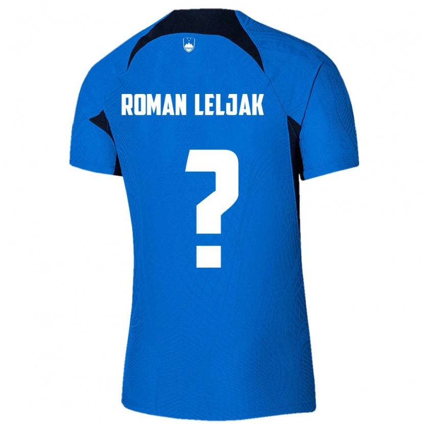 Danxen Dámské Slovinsko Nejc Roman Leljak #0 Modrá Bílá Daleko Hráčské Dresy 26-28 Dres