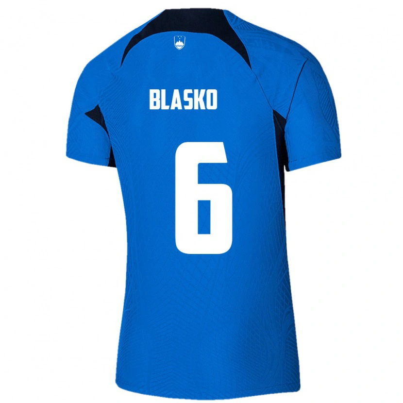 Danxen Dámské Slovinsko Svit Blasko #6 Modrá Bílá Daleko Hráčské Dresy 26-28 Dres