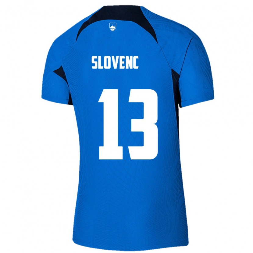 Danxen Dámské Slovinsko Nejc Slovenc #13 Modrá Bílá Daleko Hráčské Dresy 26-28 Dres